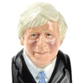 Most popular: novelty Toby Jugs of Prime Minister Boris Johnson topped sales figures