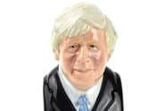 Most popular: novelty Toby Jugs of Prime Minister Boris Johnson topped sales figures