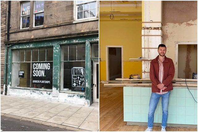 While it's still a work in progress, Edinburgh nature enthusiast Andrew Forbes said he is “going big and going bold” with a new plant shop that he’s opening in 137 Buccleuch Street. The 25-year-old is transforming the derelict property into a tropical paradise where he will sell plants from all over the world. For every plant purchased, no matter how big or small, Andrew said 25p will go to Trees for Life, a charity working to rewild the Scottish Highlands.