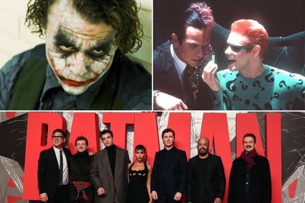 Which Batman movie do you rate the highest? Photo credit: Left Contributed/Right and bottom: Getty Images