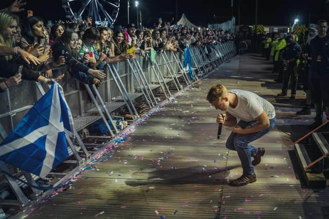 Paolo Nutini at the Royal Highland Showground PIC: Hans-Peter van Velthoven (@HPVV)