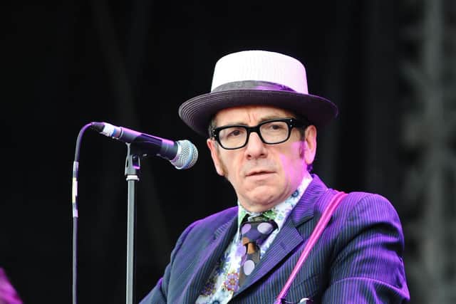 Elvis Costello. Photo credit: Ian West/PA Wire.