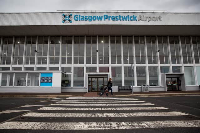 Glasgow Prestwick Airport. Image: Robert Perry/Getty Images.