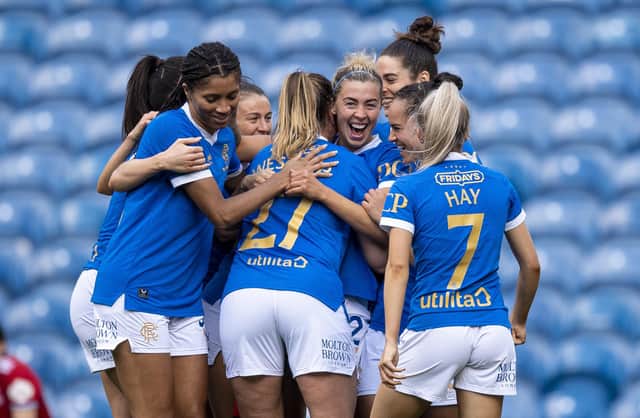 Rangers will make history when they take part in their first ever UEFA Women's Champions League campaign this August (Photo by Ross MacDonald / SNS Group)