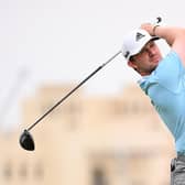 Connor Syme during the final round of the Ras Al Khaimah Classic at Al Hamra Golf Club. Picture: Ross Kinnaird/Getty Images.