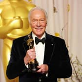 Christopher Plummer collecting the Best Supporting Actor Award for Beginners in 2012