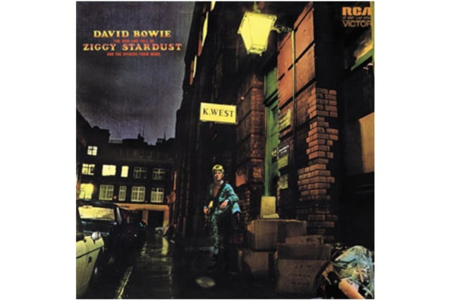 David Bowie's sole entry on the list is concept album 'The Rise and Fall of Ziggy Stardust and the Spiders from Mars'. It was Bowie's performance of 'Starman', the first single taken from the album, on the BBC's Top of the Pops that propelled him to fame.