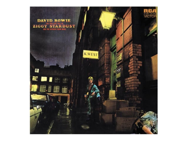 David Bowie's sole entry on the list is concept album 'The Rise and Fall of Ziggy Stardust and the Spiders from Mars'. It was Bowie's performance of 'Starman', the first single taken from the album, on the BBC's Top of the Pops that propelled him to fame.