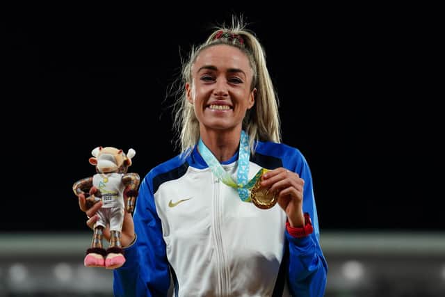 Eilish McColgan believes she has a chance of winning a medal at the Paris Olympics as she looks to bounce back from a challenging 2023. Pic: Martin Rickett/PA Wire