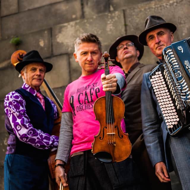 The Budapest Café Orchestra play New Deer Public Hall next week. (Photo: Ross MacKerracher)