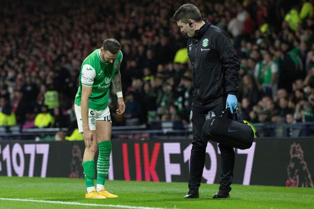Martin Boyle was forced off during the defeat by Aberdeen but should feature against St Mirren.