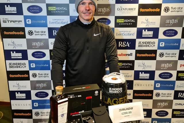 Kieran Cantley, pictured after his win at Royal Dornoch, topped the Tartan Pro Tour Order of Merit last year. Picture: Tartan Pro Tour
