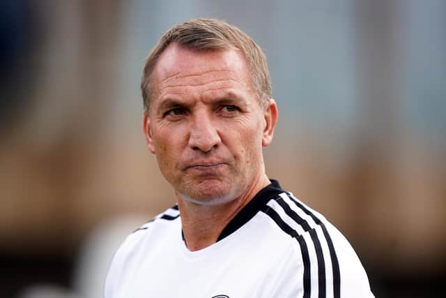 Brendan Rodgers has distanced himself from speculation linking him with Manchester United.