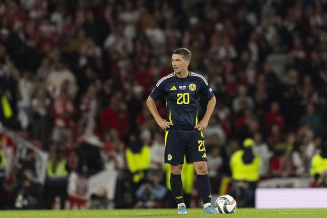 Ryan Gauld was one of two players who made their Scotland debuts in this international window. Ben Doak was the other. (Photo by Craig Foy / SNS Group)