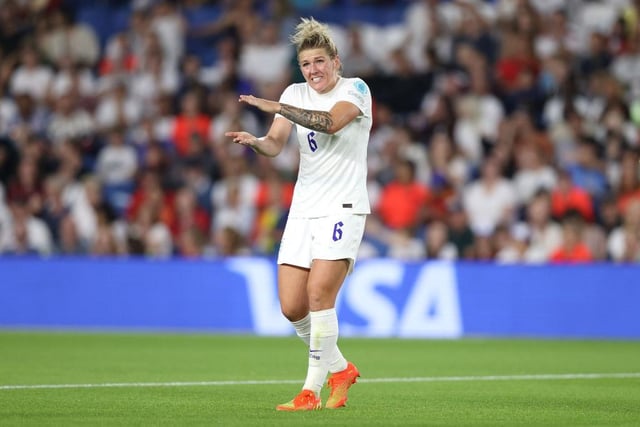 As the song goes - 'if they threw a brick at her, she would head it back' - and that just about sums up the Chelsea centre back's Euros. She was a colossus at the back for England, and produced her best ever form at a major tournament.