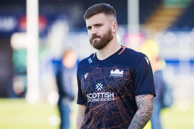 Luke Crosbie will captain Edinburgh Rugby against Cardiff on Sunday.