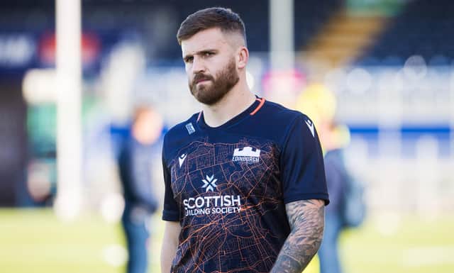 Luke Crosbie will captain Edinburgh Rugby against Cardiff on Sunday.