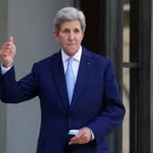 US Special Presidential Envoy for Climate John Kerry has described the COP26 climate summit as the 'last, best hope' to keep global warming within 1.5C (Picture: Ludovic Marin/AFP via Getty Images)