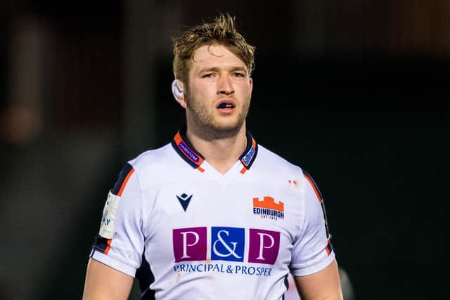 Jamie Hodgson has signed a new contract with Edinburgh. Picture: Ross Parker/SNS