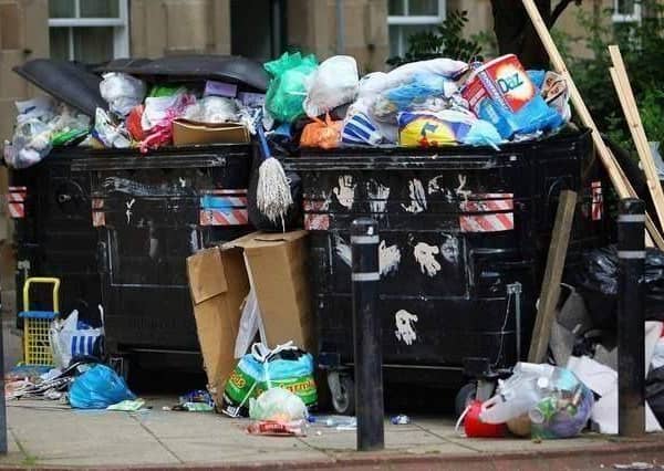 Unions previously warned rubbish could be left piling up in the streets