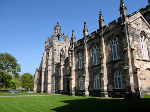 Aberdeen University have threatened students with £250 fines for breaching restrictions
