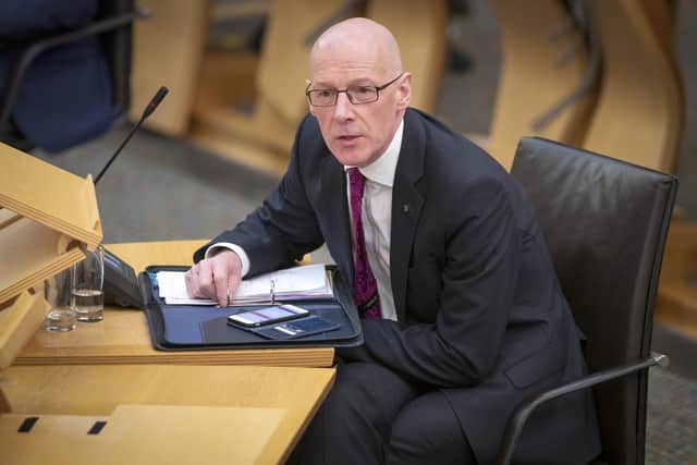 Deputy First Minister John Swinney has announced a consultation into the extension of Covid-19 emergency powers.