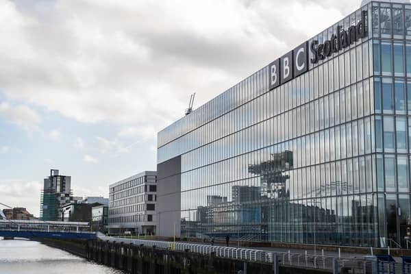 BBC Scotland. Pacific Quay, Glasgow.