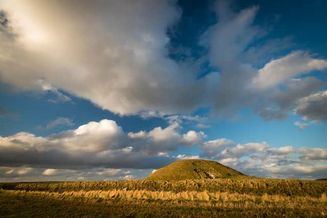 Maeshowe Chambered Cairn. Maeshowe is the finest chambered tomb in north-west Europe and more than 5,000 years old. PIC: HES.