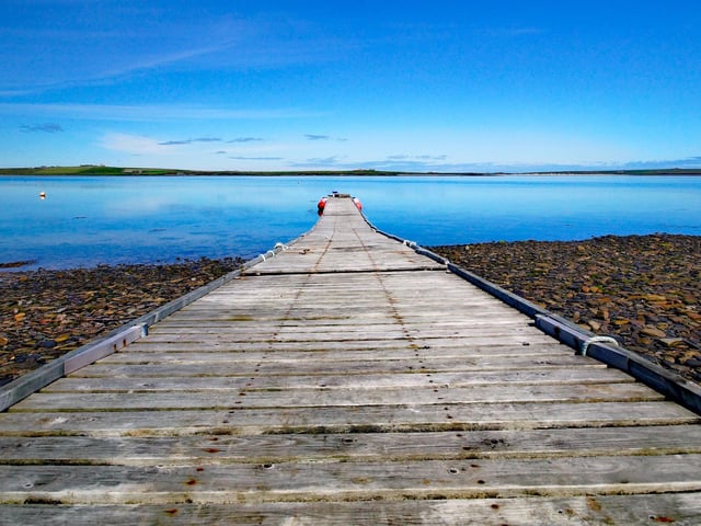 Kristian Cooper's favourite is this remote Orkney island with a population of less than 600 people.