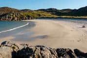 Achmelvich beach, in Sutherland, is just one of the breathtaking wild landscapes on the North Coast 500 route