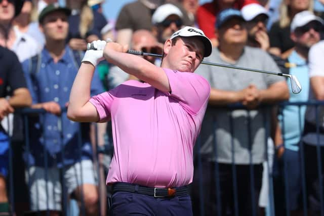 Bob MacIntyre in action in the third round in Kent. Picture: Andrew Redington/Getty Images.