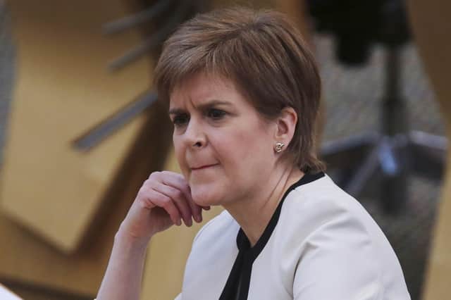 If Nicola Sturgeon does resign she may choose to do so after a Pyrrhic victory in May's Scottish Parliament election. (Photo by Fraser Bremner - Pool/Getty Images)