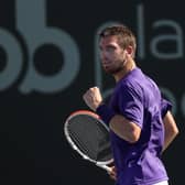 British number two Cameron Norrie has reached the final of the San Diego Open (Photo by Sean M. Haffey/Getty Images)