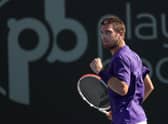 British number two Cameron Norrie has reached the final of the San Diego Open (Photo by Sean M. Haffey/Getty Images)