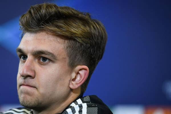 Besiktas' Turkish defender Ridvan Yilmaz. (Photo by PATRICIA DE MELO MOREIRA/AFP via Getty Images)