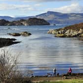 A couple is being sought to live on work on the tiny island of Rona, which sits between Skye and the mainland. PIC: Contributed.