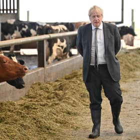 Boris Johnson may have lost the faith of farmers (Picture: Paul Ellis/Getty)