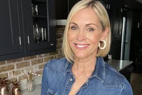 Self-confessed cake fan Jenni Falconer says that marathon training helps her think - and stay in shape