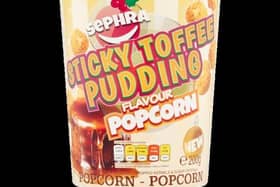 Sticky Toffee Pudding popcorn from Sephra