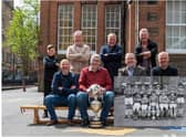 The former Bruntsfield pupils met up on Friday to mark the 50th anniversary of their 1971 school board cup victory. Youngster Aidan McInally, 9, joined the line-up in place of his granddad, the late Brian Gordon.