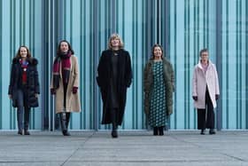 Dr Diane Seimetz, Clare Doris, Clare Wareing, Nicola Broughton and Dr Sally Waterman of Cumulus. Picture: Stewart Attwood