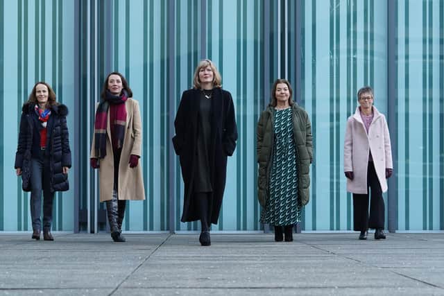 Dr Diane Seimetz, Clare Doris, Clare Wareing, Nicola Broughton and Dr Sally Waterman of Cumulus. Picture: Stewart Attwood