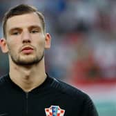 Borna Barisic 's involvement with Croatia will land Rangers a six-figure fee. (Photo by Laszlo Szirtesi/Getty Images)