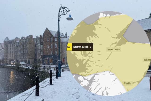 A weather warning has been extended for much of Scotland