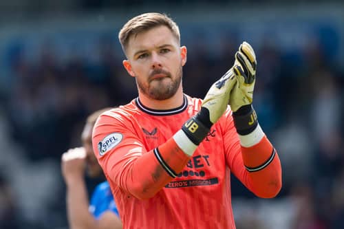 Rangers goalkeeper Jack Butland has been nominated for the PFA Scotland Player of the Year award.  (Photo by Craig Williamson / SNS Group)