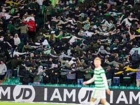 Celtic Huddle during a UEFA Europa League 2nd Leg Qualifer between Celtic and Jablonec at Celtic Park, on August 12, 2021, in Glasgow, Scotland. (Photo by Craig Williamson / SNS Group)