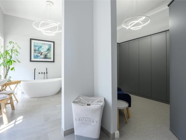 Principal bedroom dressing room and en-suite.