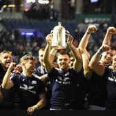 This Scotland team won't be content with winning the Calcutta Cup. (Photo by ANDY BUCHANAN/AFP via Getty Images)