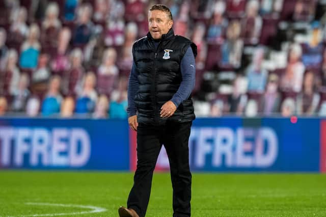 Inverness manager John Robertson earlier this season at Tynecastle when his side met Hearts in the Betfred Cup (Photo by Ross Parker / SNS Group)