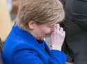Outgoing First Minister Nicola Sturgeon. Picture: Jane Barlow/PA Wire